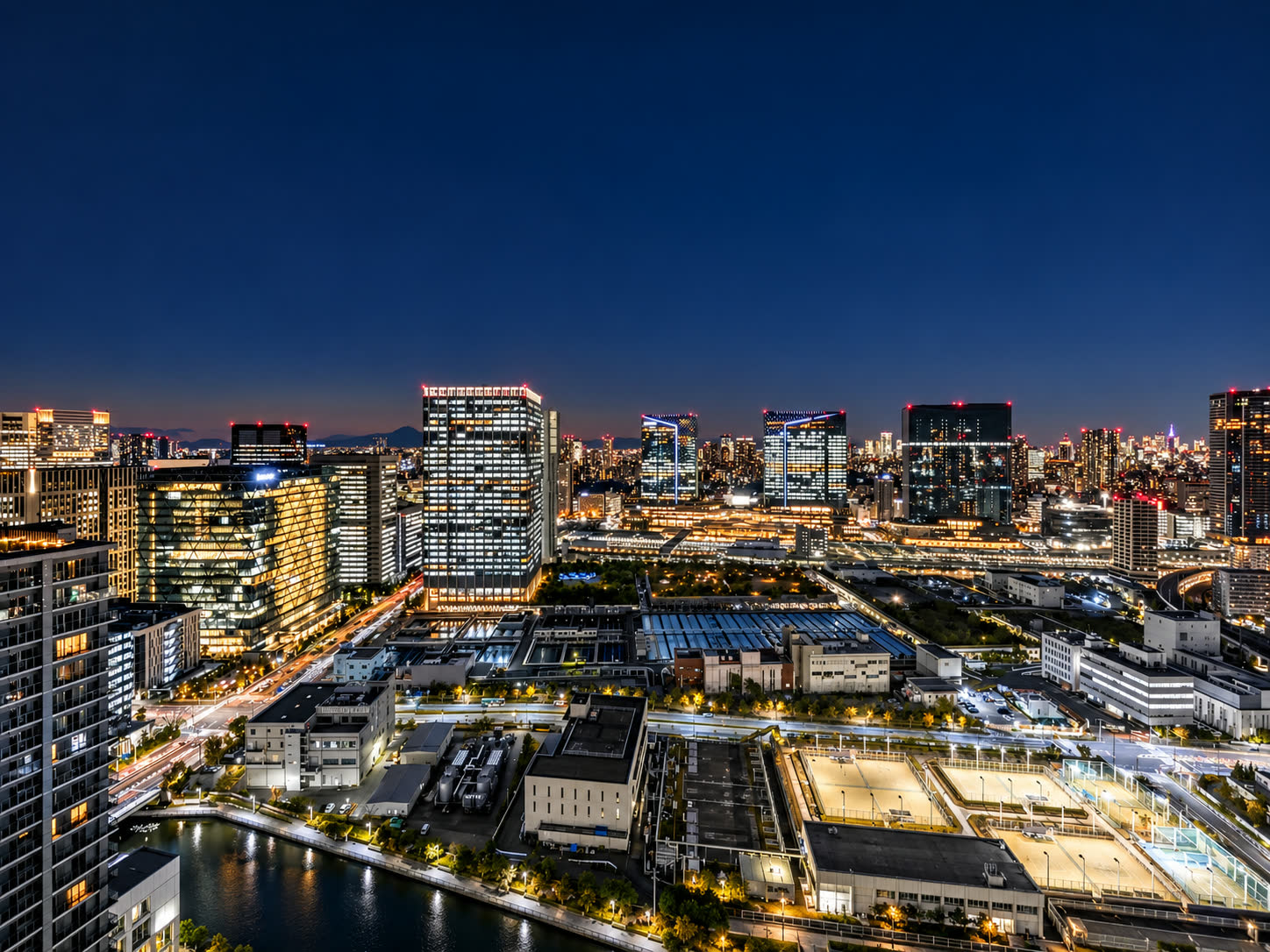品川エリアの夜景